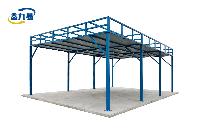 Site Dual-side Double-column Canopy